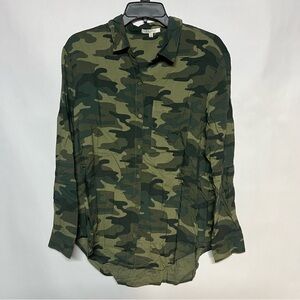 Z Supply Camouflage Button-Up Shirt